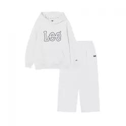 리 LEE KIDS 로프 빅트위치 후디 셋업 화이트멜란지 LK2603SU51WM 256454