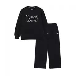 리 LEE KIDS 로프 빅트위치 스웻 셋업 블랙 LK2603SU50BK 256452