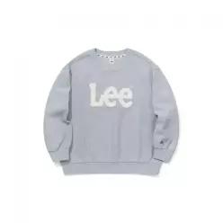 LEE KIDS 빅트위치 부클자수 스웻셔츠 스카이블루 L케이투 K2604CR01SB 522439