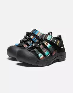 [백화점 정품] 킨 KEEN 리틀키즈 뉴포트 H2 블랙 키즈 샌들 KNSO6E601BB