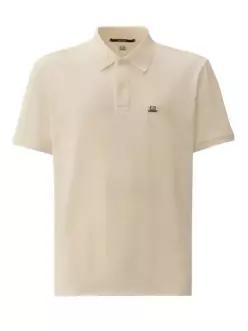 26SS 씨피 컴퍼니 스트레치 피케 숏슬리브 RCCMPL721A005263W103 GAUZE WHITE DOM