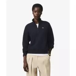 라코스테 LACOSTE 여성 더블페이스 피케 하프집업 스웻셔츠 SF5271-56N HDE SF5271-56NHDE 1209729