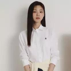 [백화점 정품] 빈폴 [SS26][Essential] 옥스퍼드 솔리드 레귤러핏 셔츠 - 화이트 BF6264E101
