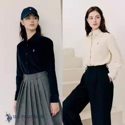 유에스피에이 [U.S POLO ASSN.] 25FW 코듀로이셔츠 2종 여성