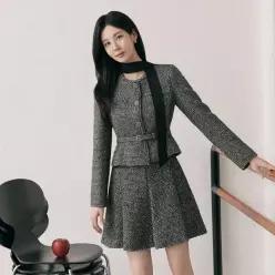 [케네스레이디](센텀시티점)[BYLYNN] [케네스레이디] 벨루가 타이 블라우스(서현 착용) EMWBLQJ040