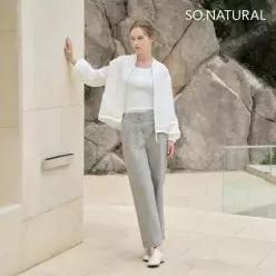 쏘내추럴 26FW 피그먼트 워시드 팬츠