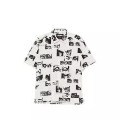 네이버후드 eye print short sleeve shirt 12034459828488 TP724324964