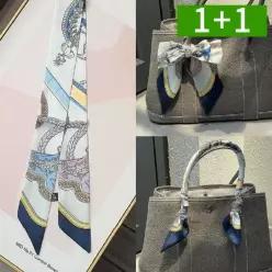 아트박스/오엠티 2개세트 트윌리 방도 여성 봄 가을 쁘띠 실크 스카프