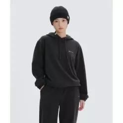 어패럴 SNOW PEAK APPAREL 플리스 여성 후드 티셔츠 (S24WWFHD79) Dark Charcoal 4480117 S24