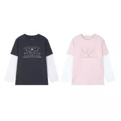 커버낫 키즈 러블리캣 레이어드 티셔츠 CK2603LT63 LE1222455951