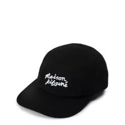 Maison Kitsune 메종 키츠네 남성 손글씨 야구 모자 - 검정 7831534