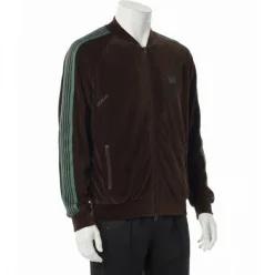 26SS Rib Collar Track Jacket CPE Velour - BROWN (SX413) (리브 칼라 트랙 자켓 벨루어)