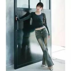 MIXXO 로우라이즈 워싱 부츠컷 데님_MIWTJG536J MIWTJG91QJ MIWTJGT1QJ