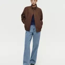 MWCNP0Z05LI 무신사 스탠다드 우먼 로 라이즈 와이드 데님 팬츠 라이트 인디고