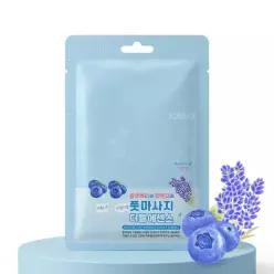 [증량] 소프리스 풋 마사지 더블 에센스 마스크 10매