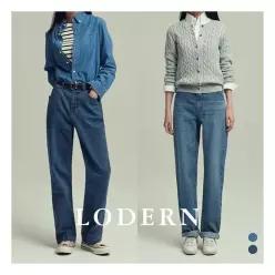 로던여데님워싱 루즈스트레이트 데님FLRFDDE504P 3629521