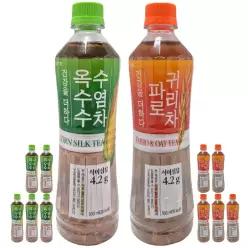 더하다 옥수수 수염차 500ml 6개 + 파로 귀리차 500ml 6개 (총12개)
