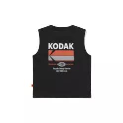 키즈 브리즈팝 에어로쿨 빅그래픽 슬리브리스 티셔츠 BLACK 6480897 K6226LSL51BLK