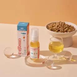강아지 고양이 데일리케어 오일형 오메가3 x 40ml 헬스펫오메가 급여가쉬운 오일형