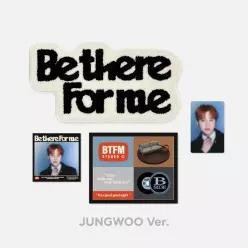NCT 127 엔시티 127  -  BLACK  BE THERE FOR ME - MINI RUG SET  JUNGWOO