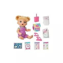 Baby Alive Time for School 아가 인형 세트, 30.5cm(12인치), 여아 및 남아용 개학 장난감, 금발 머리, 아