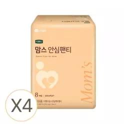 (정품) 국내생산디펜드 맘스안심 임산부용 산모 팬티 FREE(Oe size), 8개입, 4팩