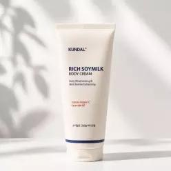 [100시간보습템] 쿤달 리치 소이밀크 크리미 바디크림 멜로우바닐라 200ml
