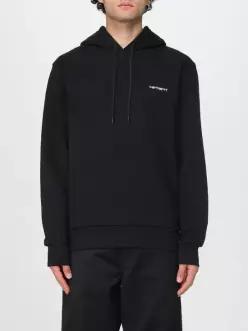 25FW WIP 후드 스크립트 자수 스웨트셔츠 I0353920D2XX BLACK DOM