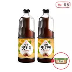 [하프클럽/샘표]샘표 맛간장 조림볶음용 1.7L 1+1 (총2병) + 쌈토장 증정