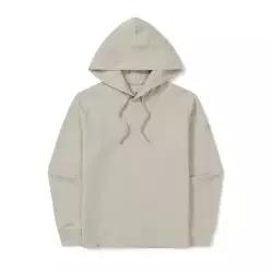 SNOW PEAK 베이직 여성 세미크롭 후드 티셔츠 Light Beige (S25FWFHD11)_SP 60B1501312 S25F