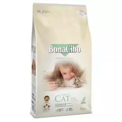보나시보 어덜트 고양이 건식 사료 램+라이스 헤어볼 피모 관리 5kg 1개 MNS