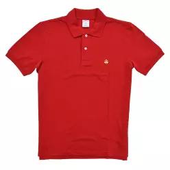 Brooks Brothers 골든 플리스 슬림핏 퍼포먼스 폴로 셔츠 레드 L 393326