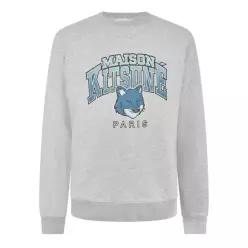 Maison Kitsune 메종 키츠네 폭스 레귤러 스웨트셔츠 - 그레이 7833540