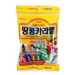 크라운 땅콩카라멜 120gx10개입 후식 디저트 맛있는 캐러멜