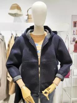 [올리비아로렌]올리비아로렌 울 블렌드 후드 집업 점퍼 vvccl5s1261