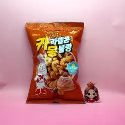 크라운 호빵맨 카라멜콘 몽블랑 60g 과자 쿠키 스낵 &&&