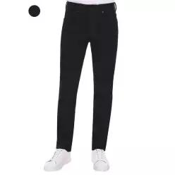 [하프클럽/게스]남성 블랙 SLIM STRAIGHT JEAN KP1D01C1
