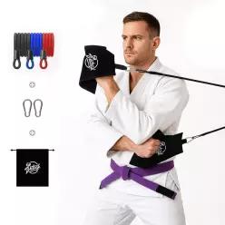 주짓수 BJJ 그립 트레이너 도복 시뮬레 밴드 유도 MMA 그래플링 근력 훈련