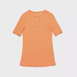 [국내매장 정품] 벤시몽 BENSIMON HALF KNIT JERSEY OREANGE 676610