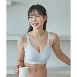 매장정품 GAMTAN [손예진착용]인견쿨 베이직 큰컵브라 스트랩 브라 단품