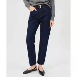 룩캐스트 204 밸런스 시가렛 데님 팬츠_인디고 BALANCE CIGARETTE DENIM PANTS_INDIGO