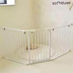 코너형 애견 울타리 강아지 반려견 울타리 반려동물 실내펫 공간 분리 WFPFXHV