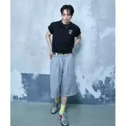WA2602SO04GR 스포츠바지 와이드 스ㅤㅇㅞㅅ 버뮤다 숏팬츠 그레이 6049149