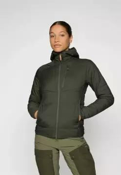 FJALL RAVEN 플라엘라벤 케브 패디드 후디 W - 아웃도어 재킷 딥 포레스트 6778387