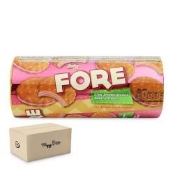 비파 폴 FORE 샌드위치 비스킷 딸기향 160g (1박스-24개) 수입과자