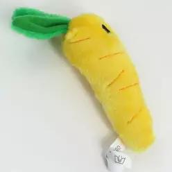 강아지 삑삑이 봉제 인형 당근 1P 장난감 터그놀이 반려견삑삑이 반려견당근인형