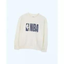 NBA키즈 어린이 (NBA키즈 어린이)NBA키즈 오버핏 빅로고 맨투맨 스웨트셔츠 스웻셔츠 크루넥 티셔츠 상의(K