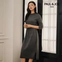 26FW 홀가먼트 스트링 니트원피스