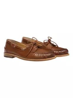 Bally 발리 리미온 6304678 남성 구에로 가죽 보트 로퍼 6134993