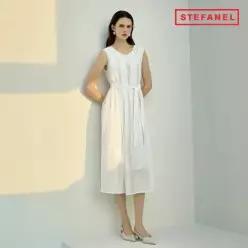 스테파넬 크링클 슬리브리스 원피스 1종